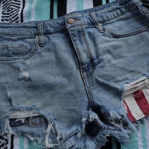 Jean shorts/ shorts/ America/ Jeans